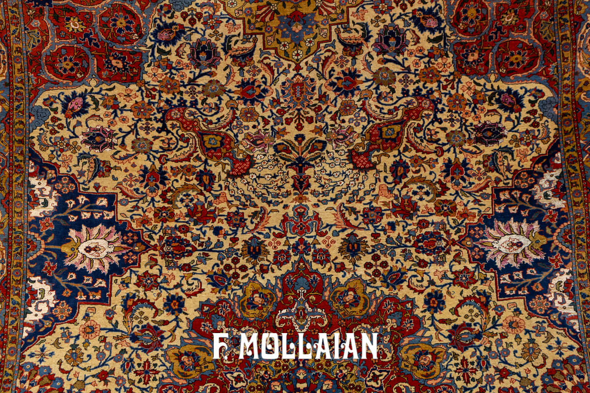 Tehran Rug Part Silk n°:612297